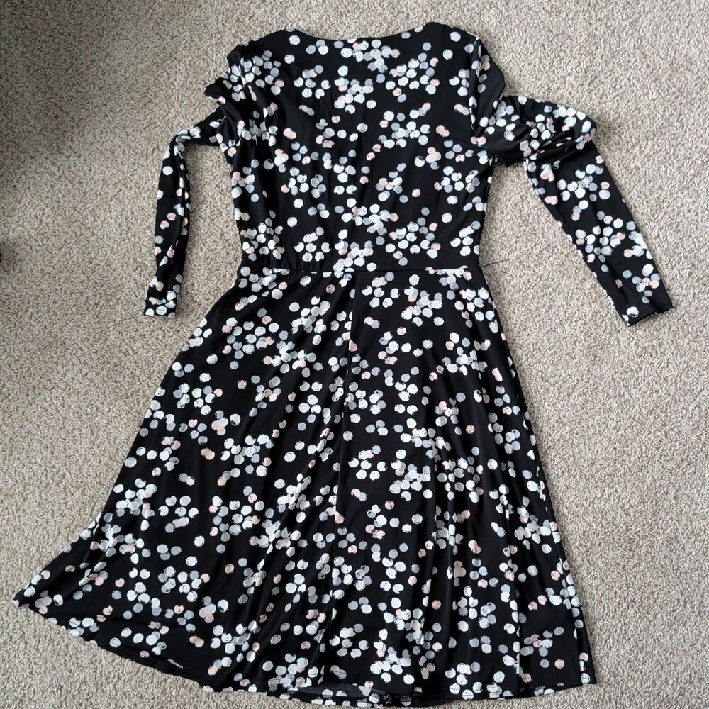 EUC Long Tall Sally Faux Wrap Dress, 12 Tall (US 12) - Picture 8 of 8